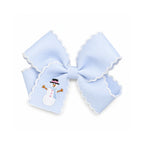 Snowman Hair Bow