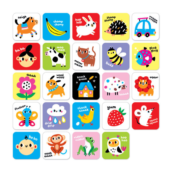 High Contrast Baby Cards for ages: 6m+, 9m+