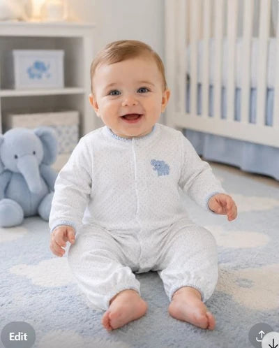 Elephant Pima Cotton Take Me Home Converter Gown