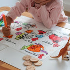 My First Counting Coloring and Doodle Mat