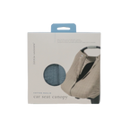 Cotton Muslin Car Seat Canopy- Sea
