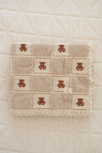 Patchwork Blanket- Teddy Bear