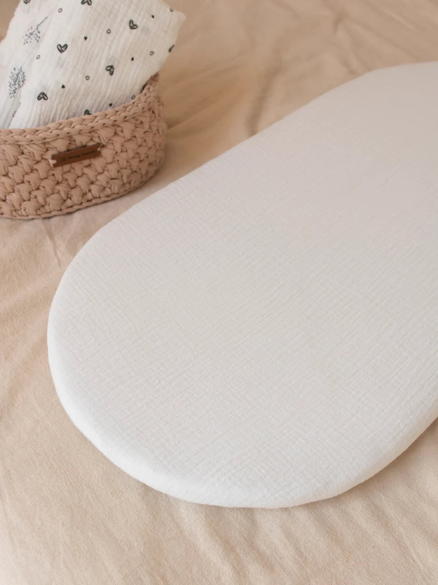 Muslin Moses Basket Fitted Sheets