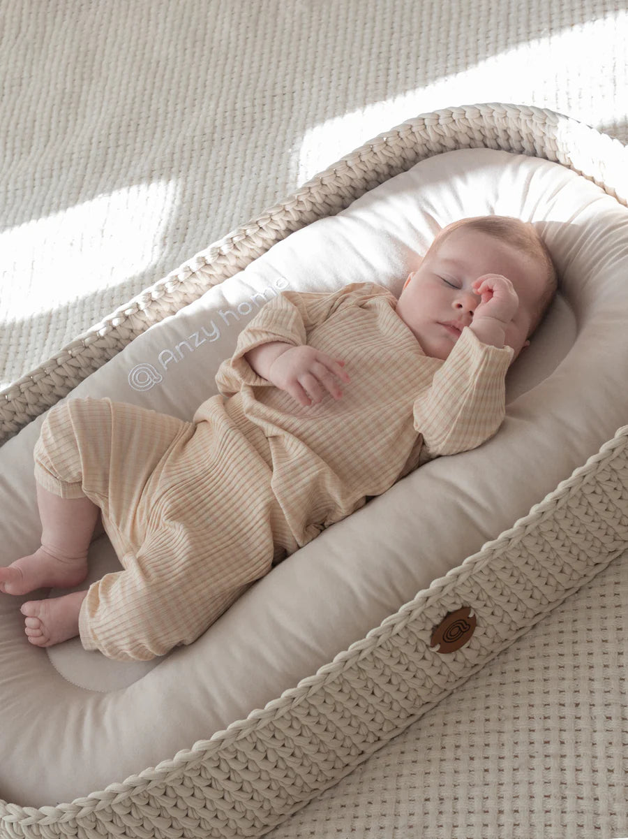 Baby Lounging and Changing Basket XL 3-in-1 Basket + Mattress + Lounger