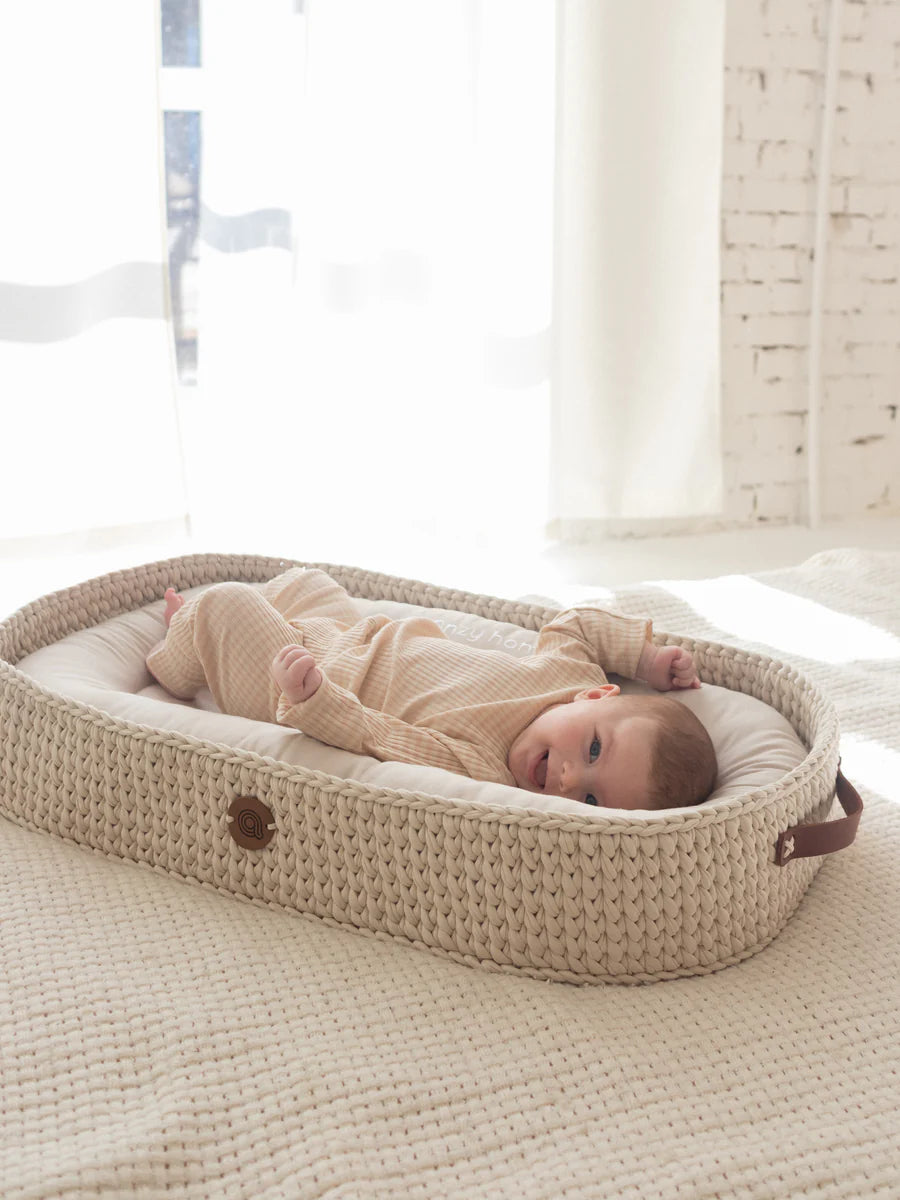 Baby Lounging and Changing Basket XL 3-in-1 Basket + Mattress + Lounger