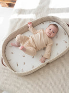 Baby Lounging and Changing Basket XL 3-in-1 Basket + Mattress
