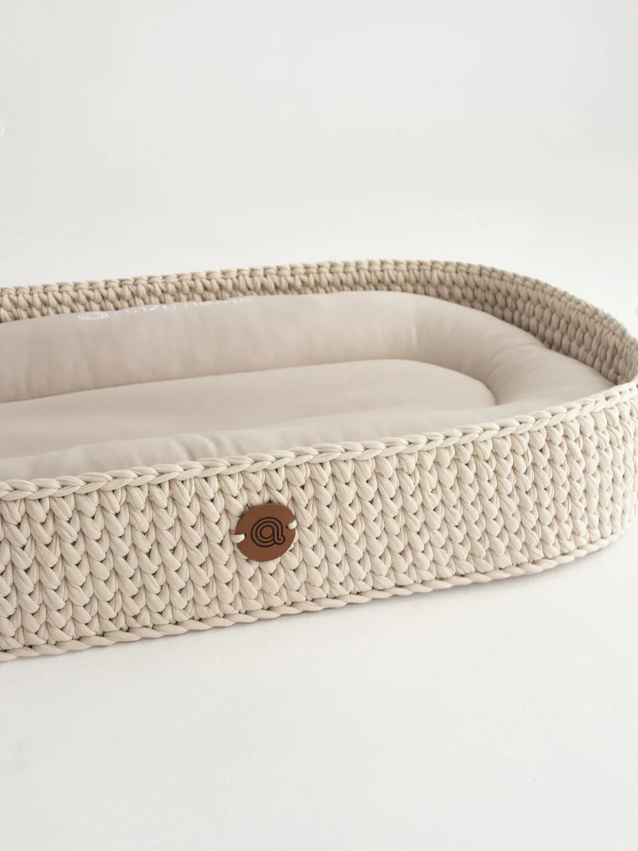 Baby Lounging and Changing Basket XL 3-in-1 Basket + Mattress + Lounger