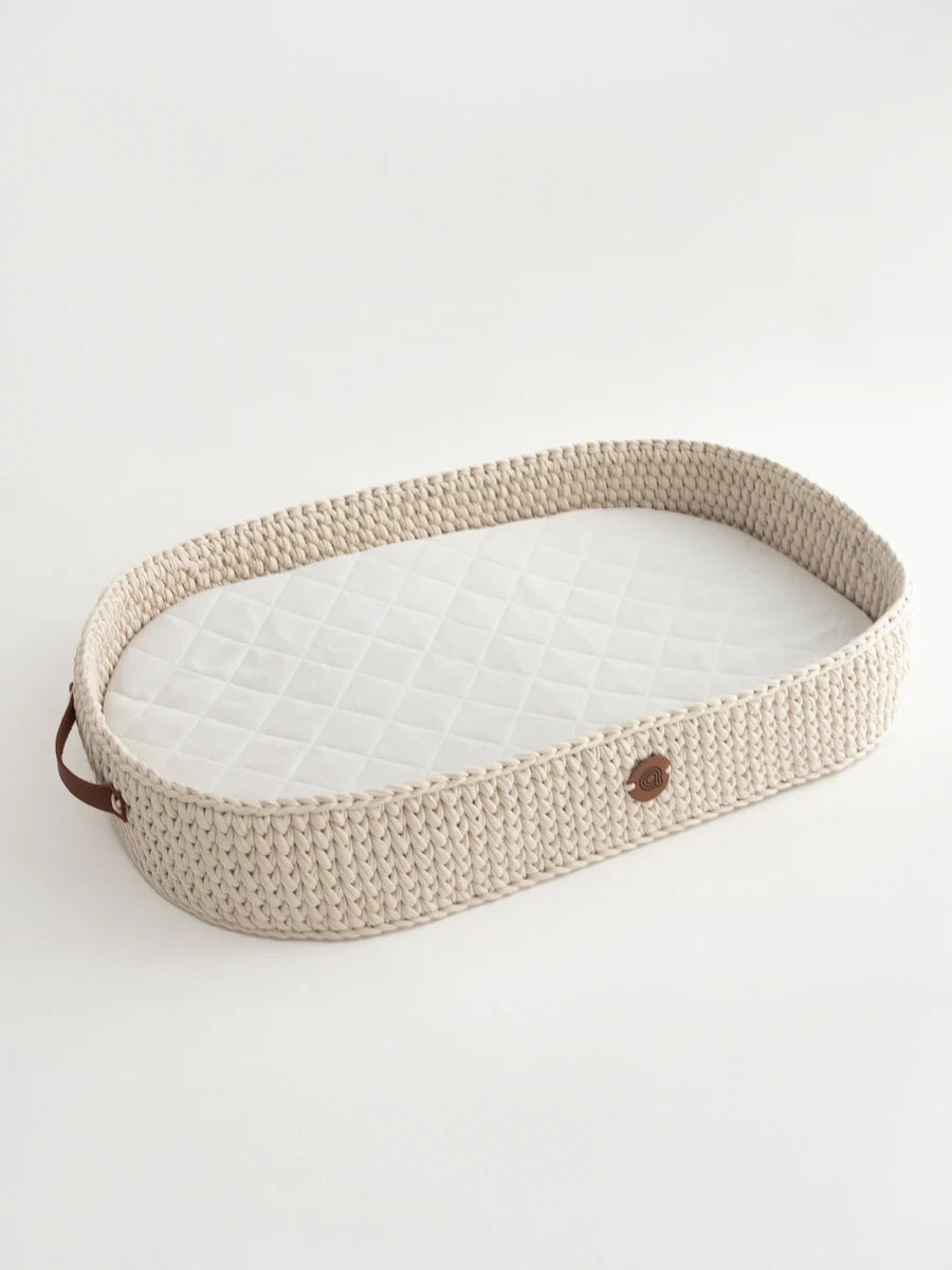 Baby Lounging and Changing Basket XL 3-in-1 Basket + Mattress + Lounger