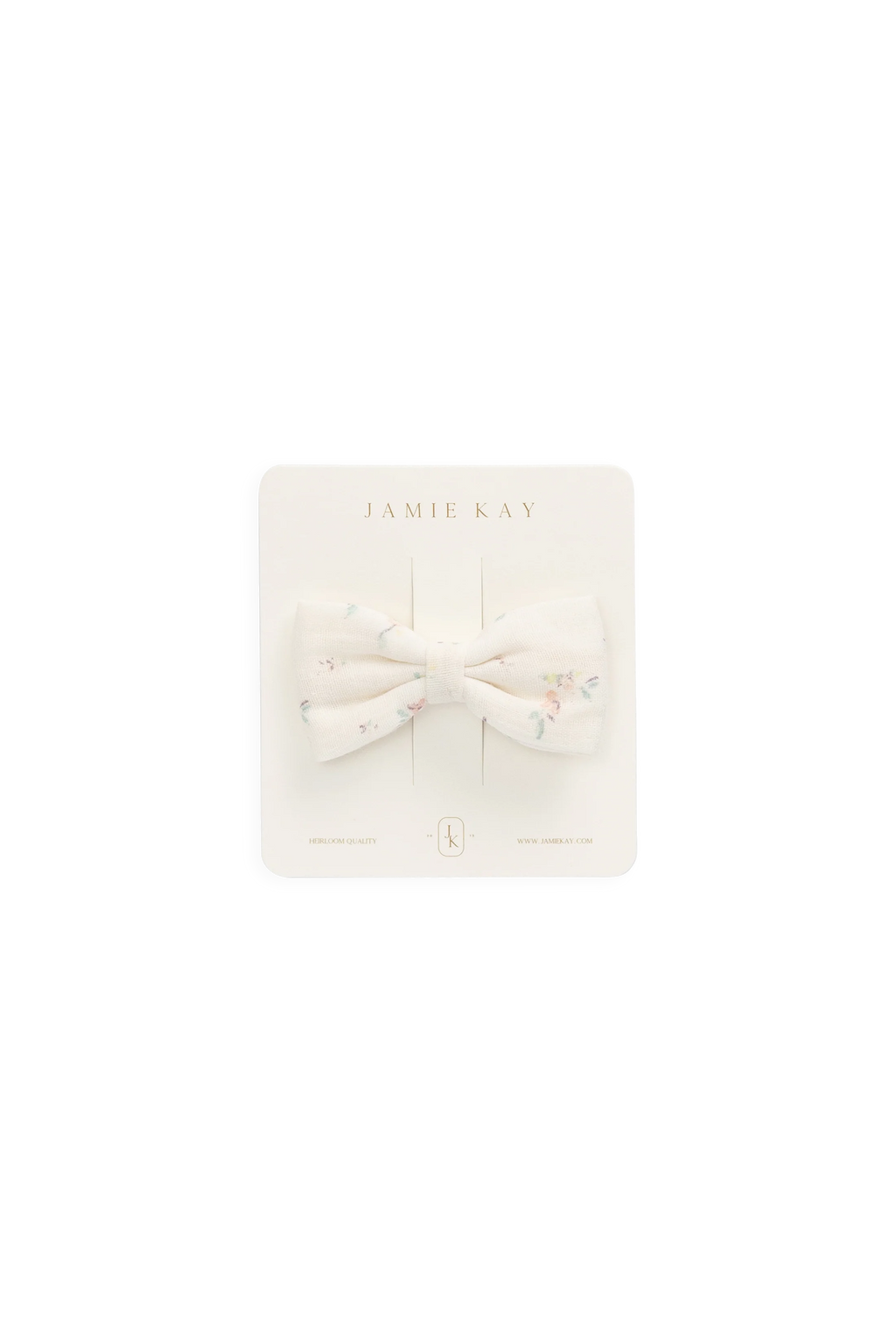 Organic Cotton Desiree Bow - Solange Snow