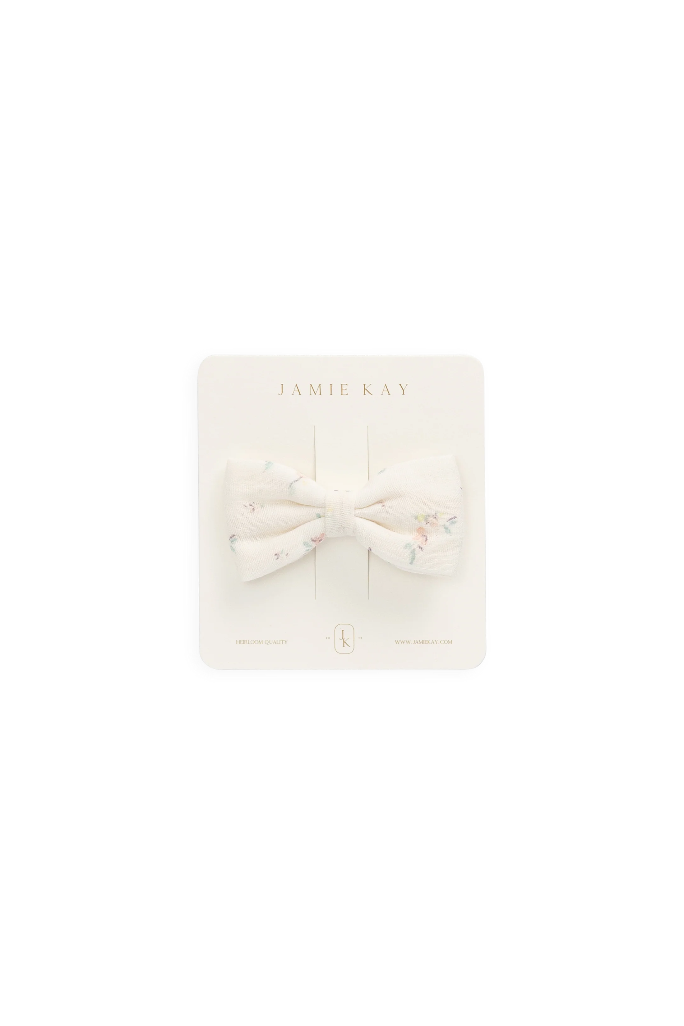Organic Cotton Desiree Bow - Solange Snow