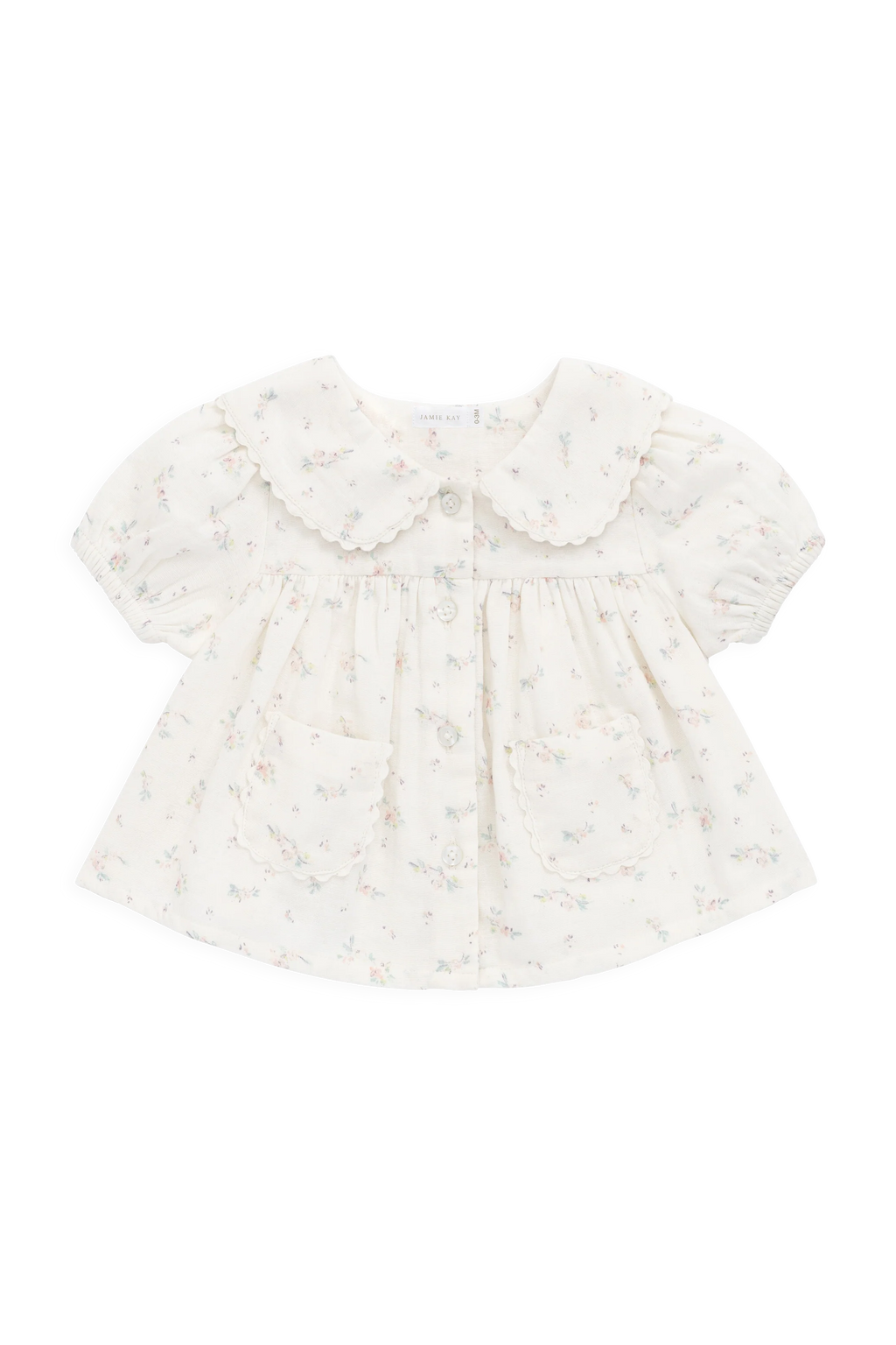 Organic Cotton Muslin Kodi Top and Bloomers - Solange Snow