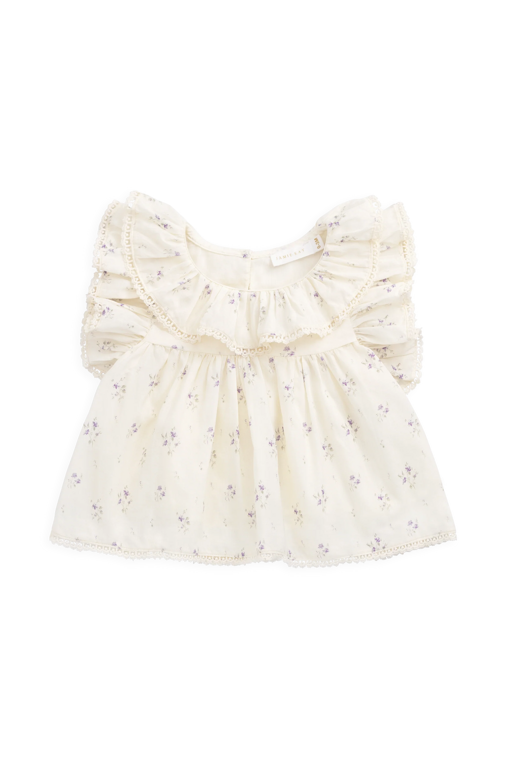 Organic Cotton Banks Blouse and Classic Bloomer- Jade Floral