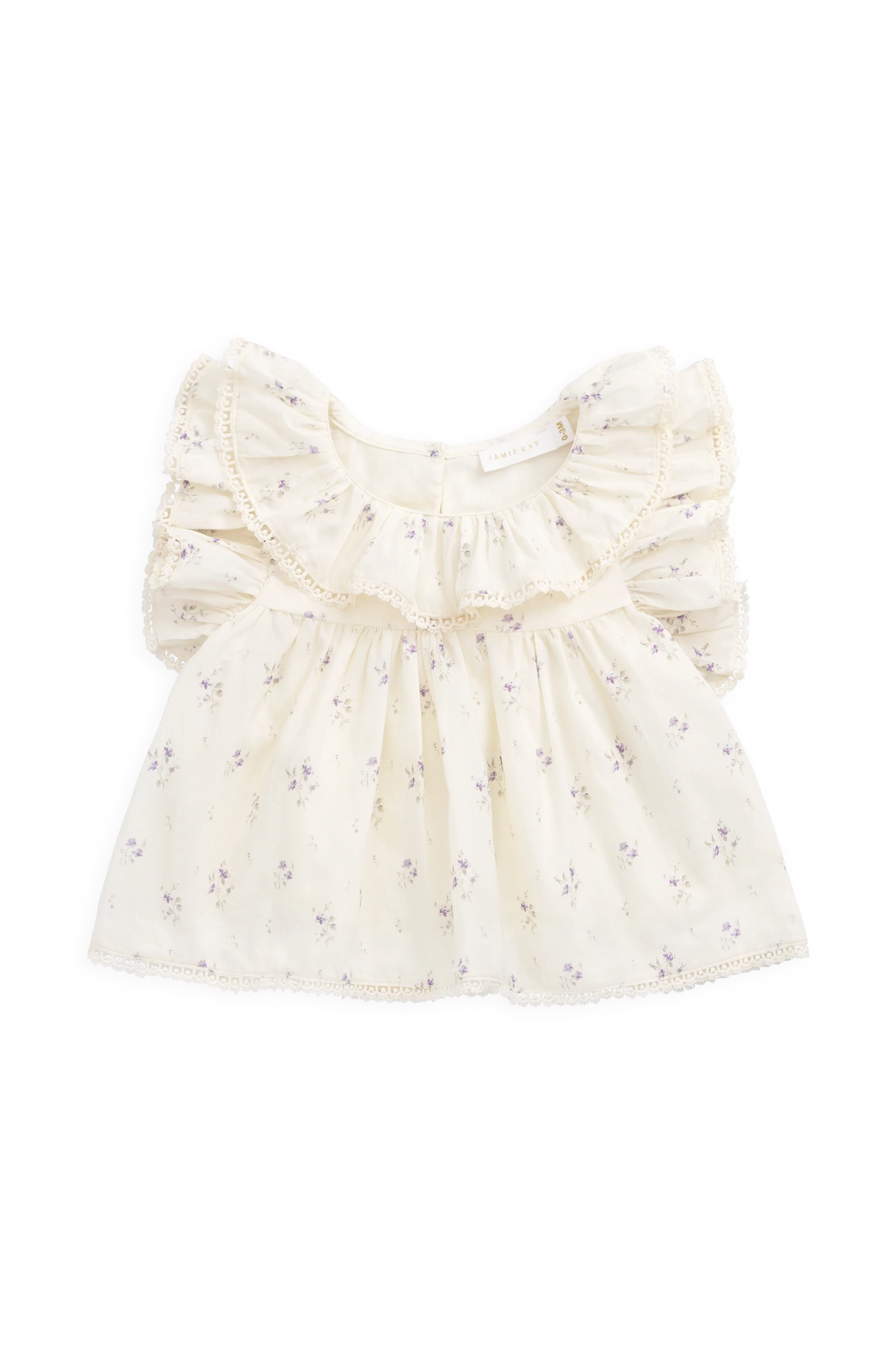 Organic Cotton Banks Blouse and Classic Bloomer- Jade Floral