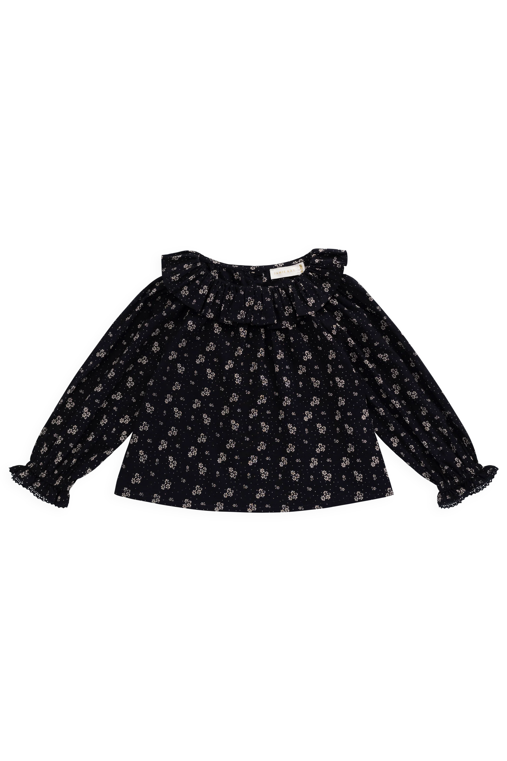 Organic Cotton Dominique Top and Classic Bloomer- Maisie Navy