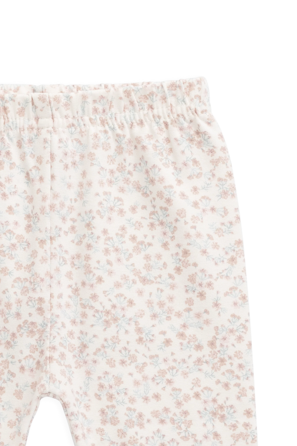Organic Cotton Everyday Legging- Posy Milk