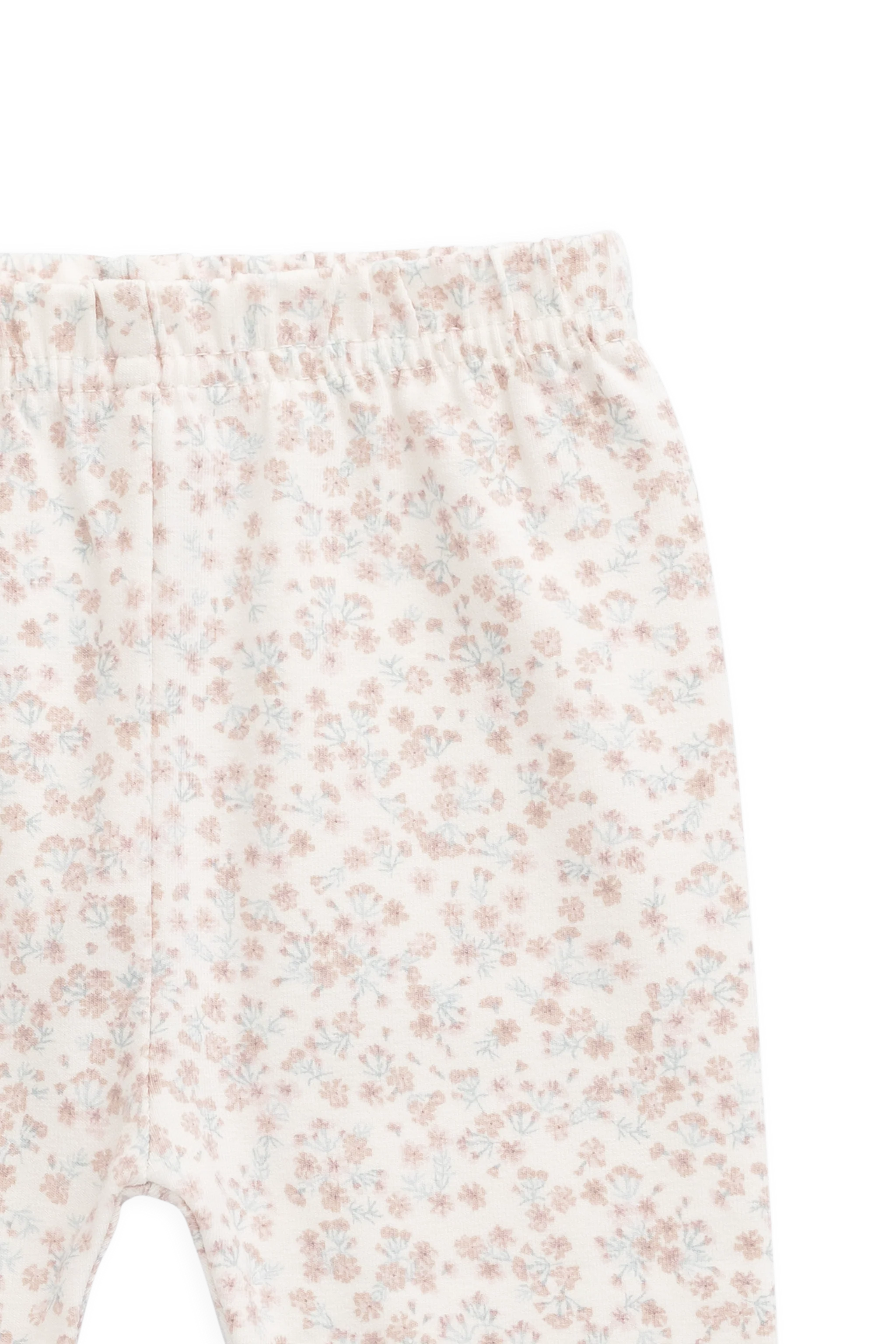 Organic Cotton Everyday Legging- Posy Milk