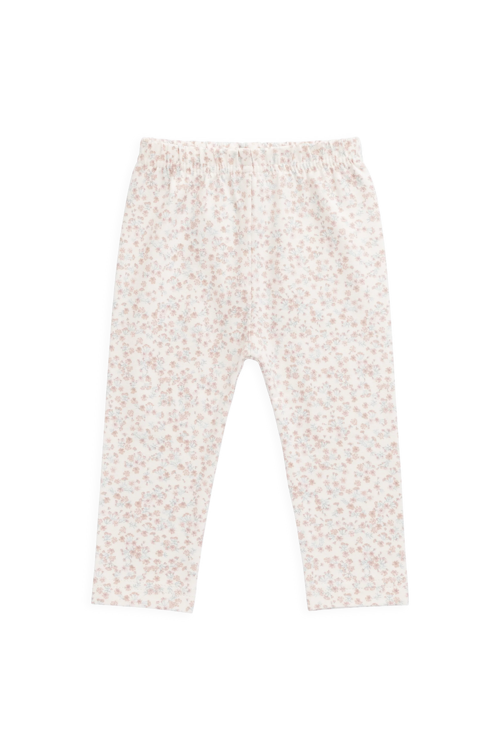 Organic Cotton Everyday Legging- Posy Milk