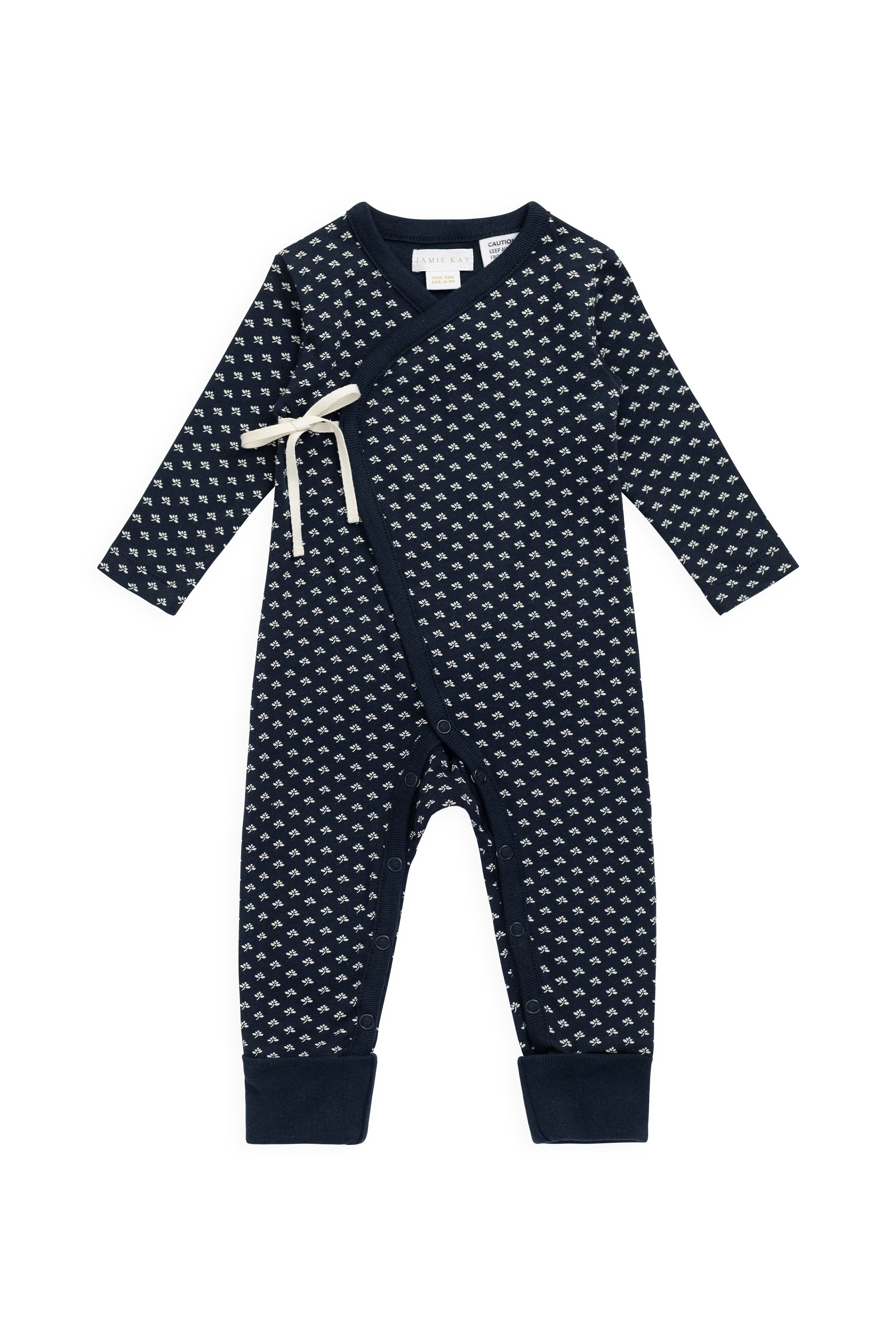 Organic Cotton Estelle Onepiece - Lisa Petite Indigo