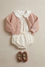 Organic Cotton Muslin Kodi Top and Bloomers - Solange Snow