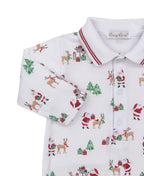 North Pole Reindeer Playsuit