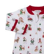 Santa's Merry Pups Footie