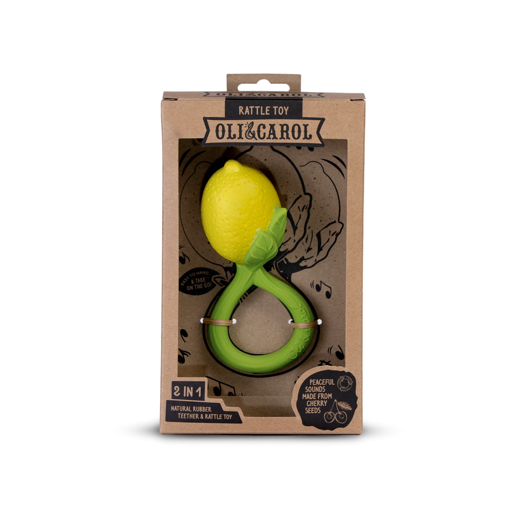 Lemon Rattle Toy