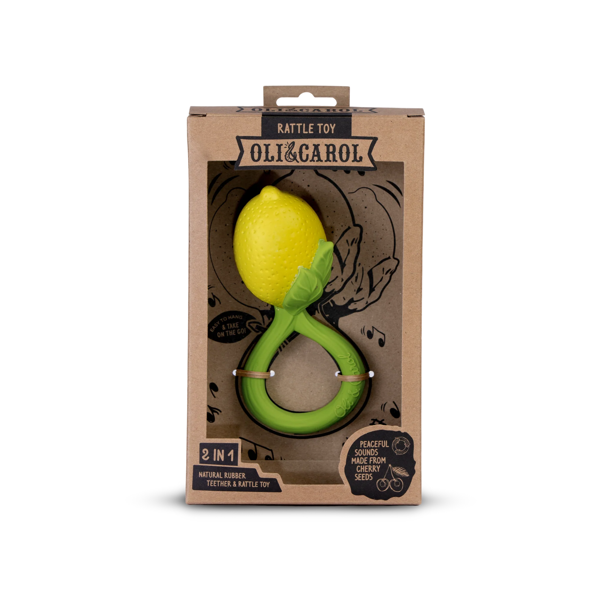 Lemon Rattle Toy