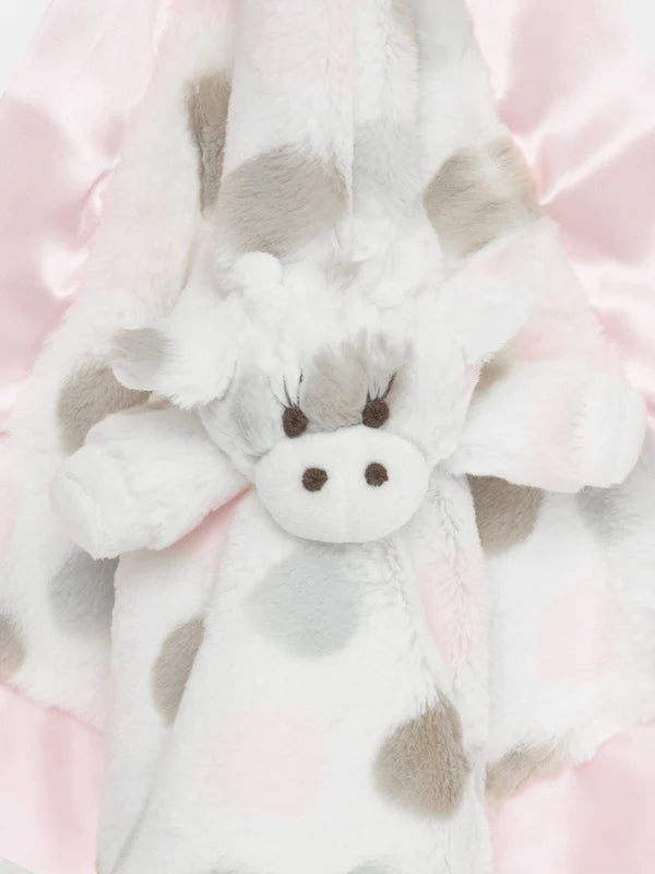 Little G Ultra Plush Mini Blanky Lovey and Security Blanket- Pink