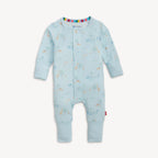 Serene Safari Blue Magnetic Convertible Coverall