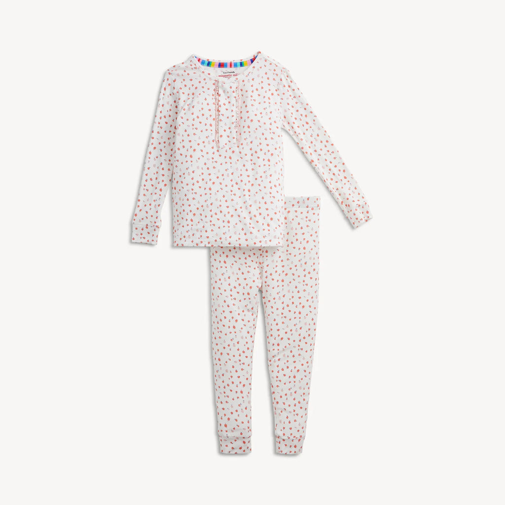 Apple Blossom Modal Ruffle Long Sleeve PJ
