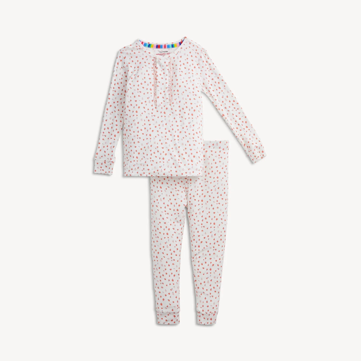 Apple Blossom Modal Ruffle Long Sleeve PJ