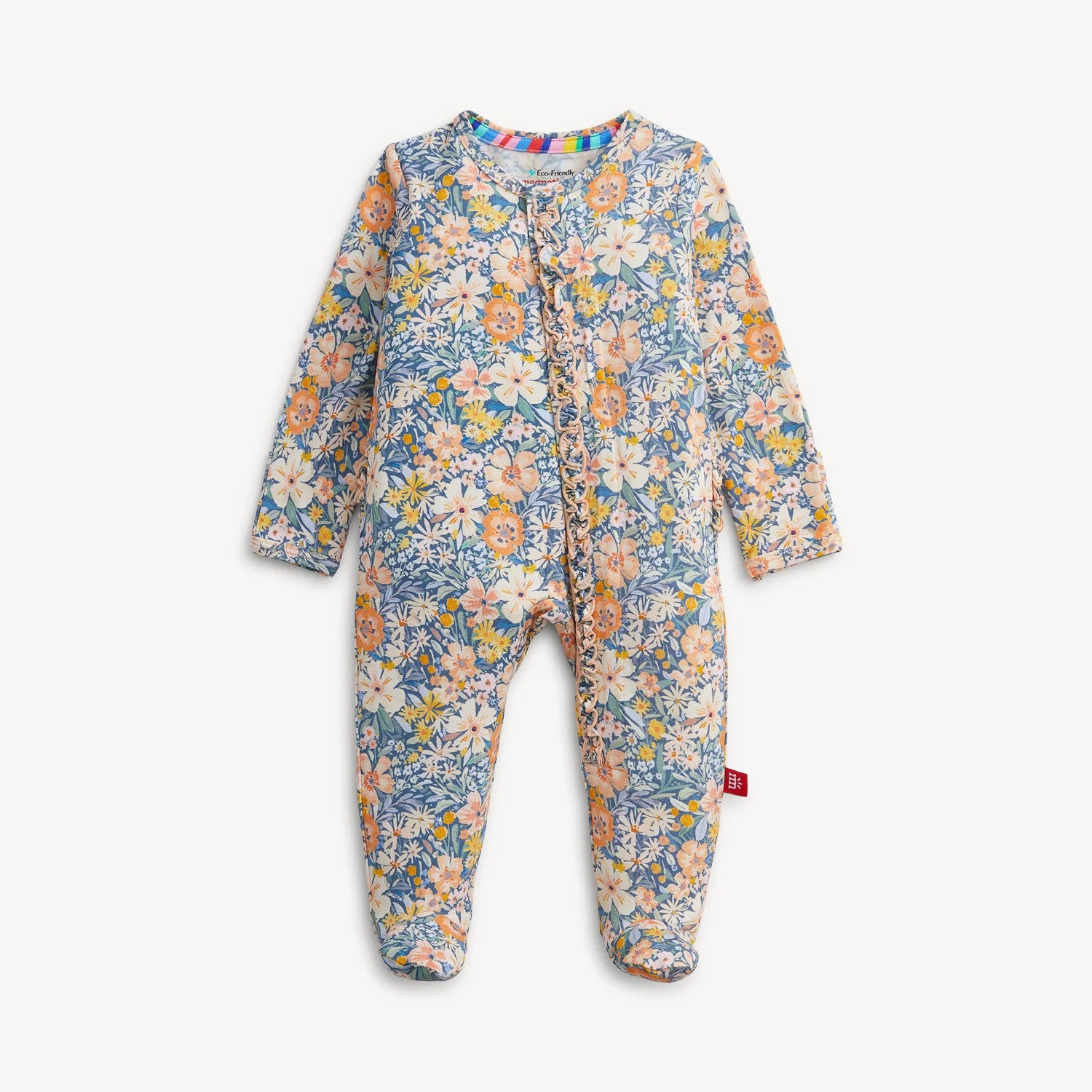 Flora Magnetic Modal Ruffle Footie