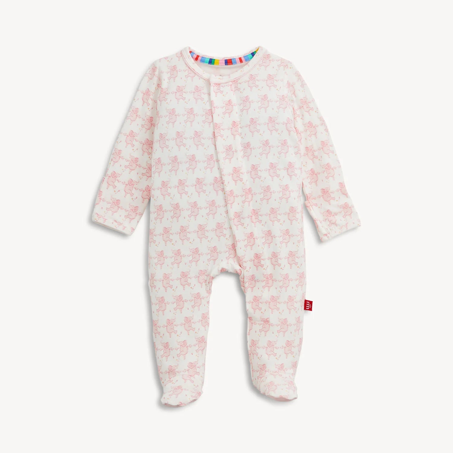 Trunkettes Pink Magnetic Modal Footie