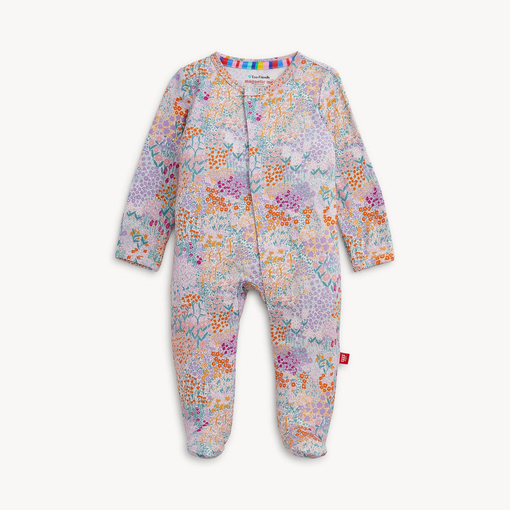 Arabella Floral Modal Footie