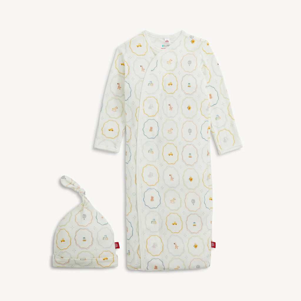 Magnetic Gown and Hat Set