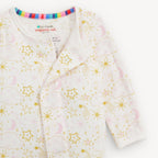 Star Signs Pink Modal Footie