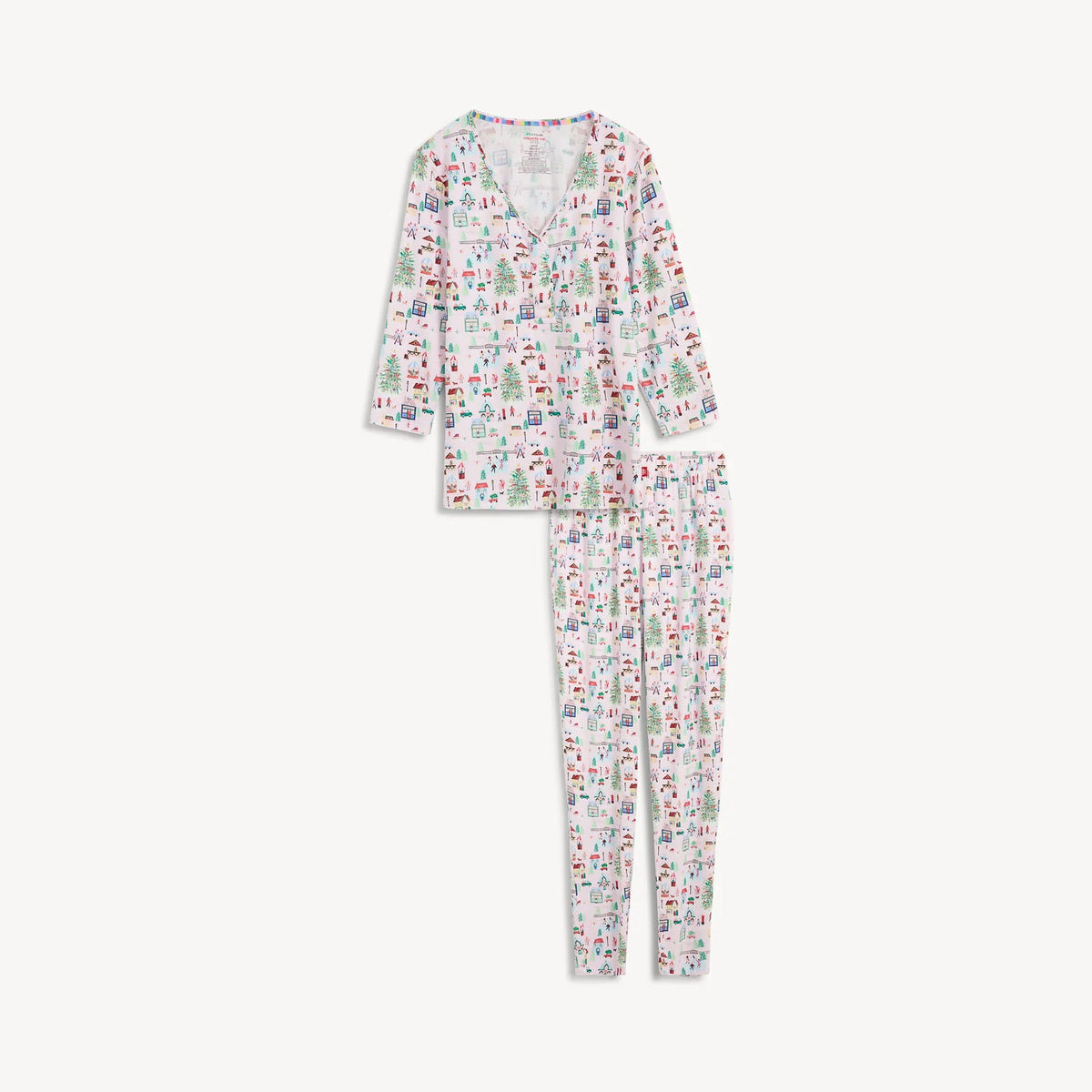 Women's Winter Village Modal Pajamas
