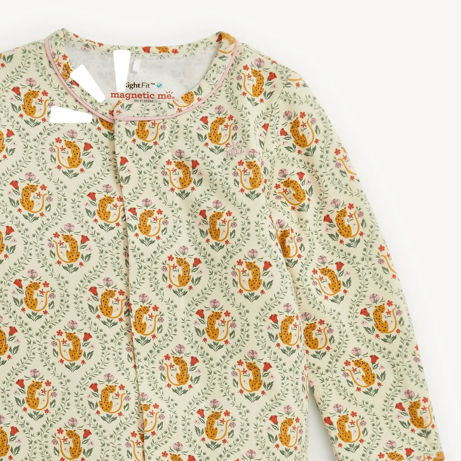 Fleur Sauvage Magnetic Modal Footie