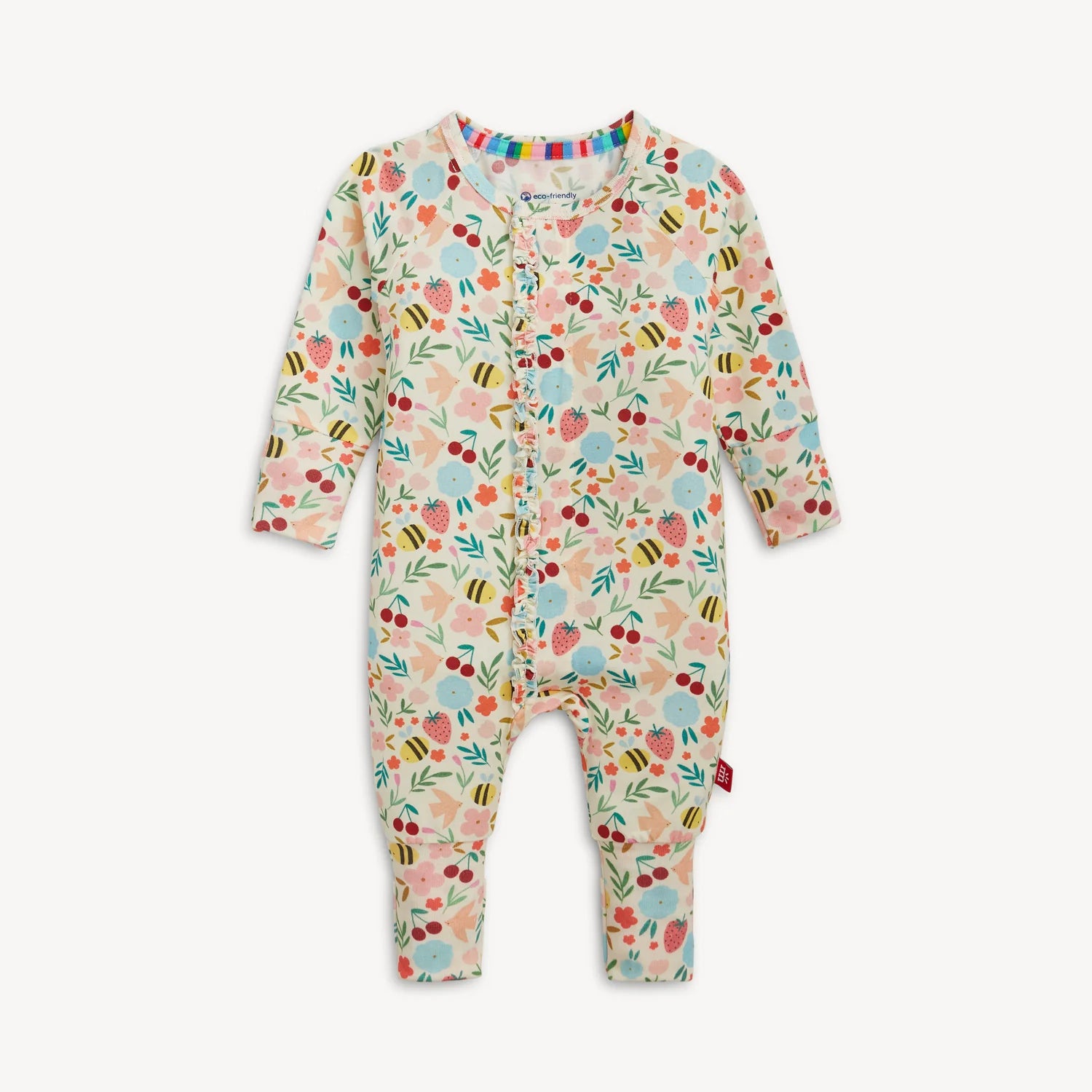 Honey Blossom Modal Magnetic Convertible Coverall