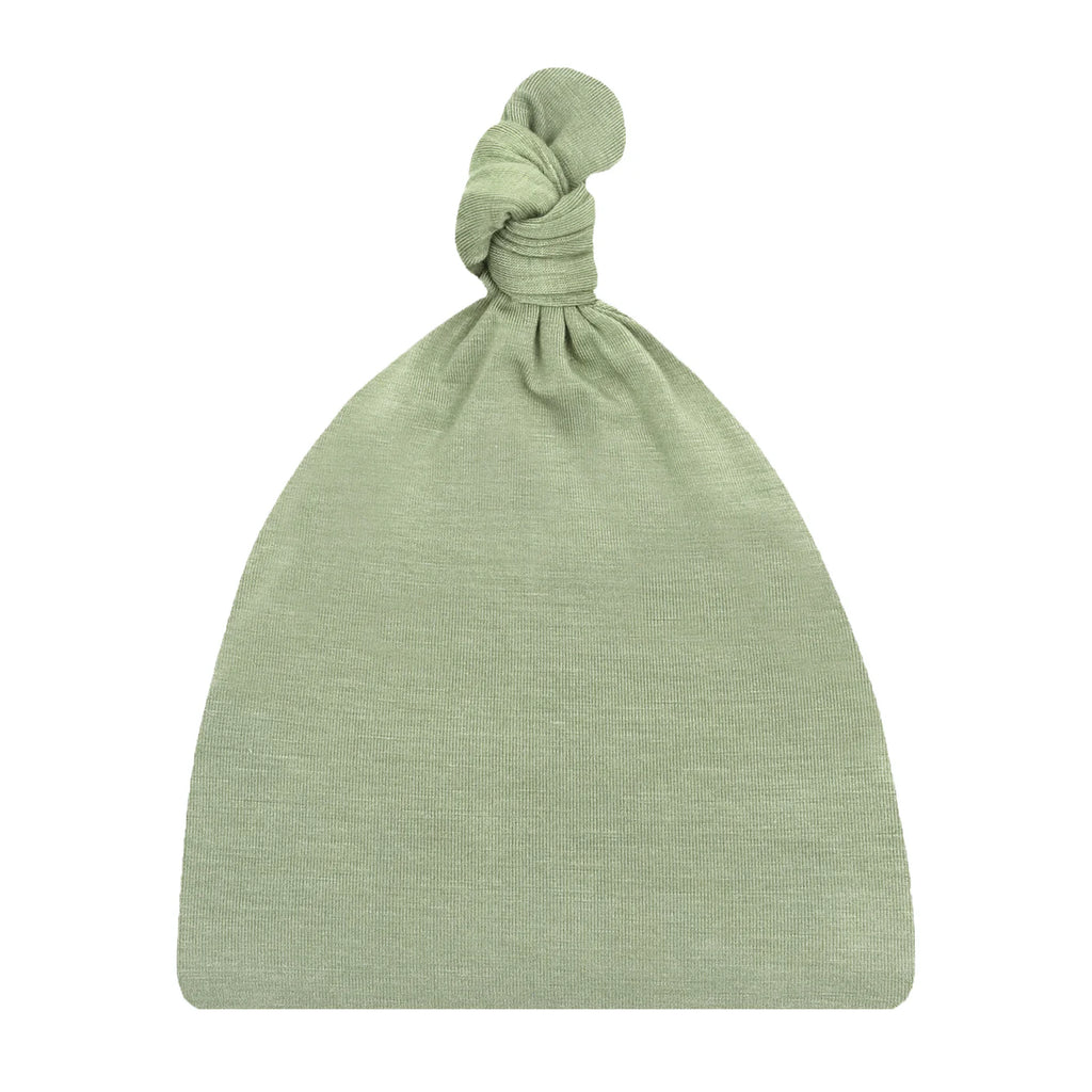 Marley Top Knot Hat - Newborn-3 Month