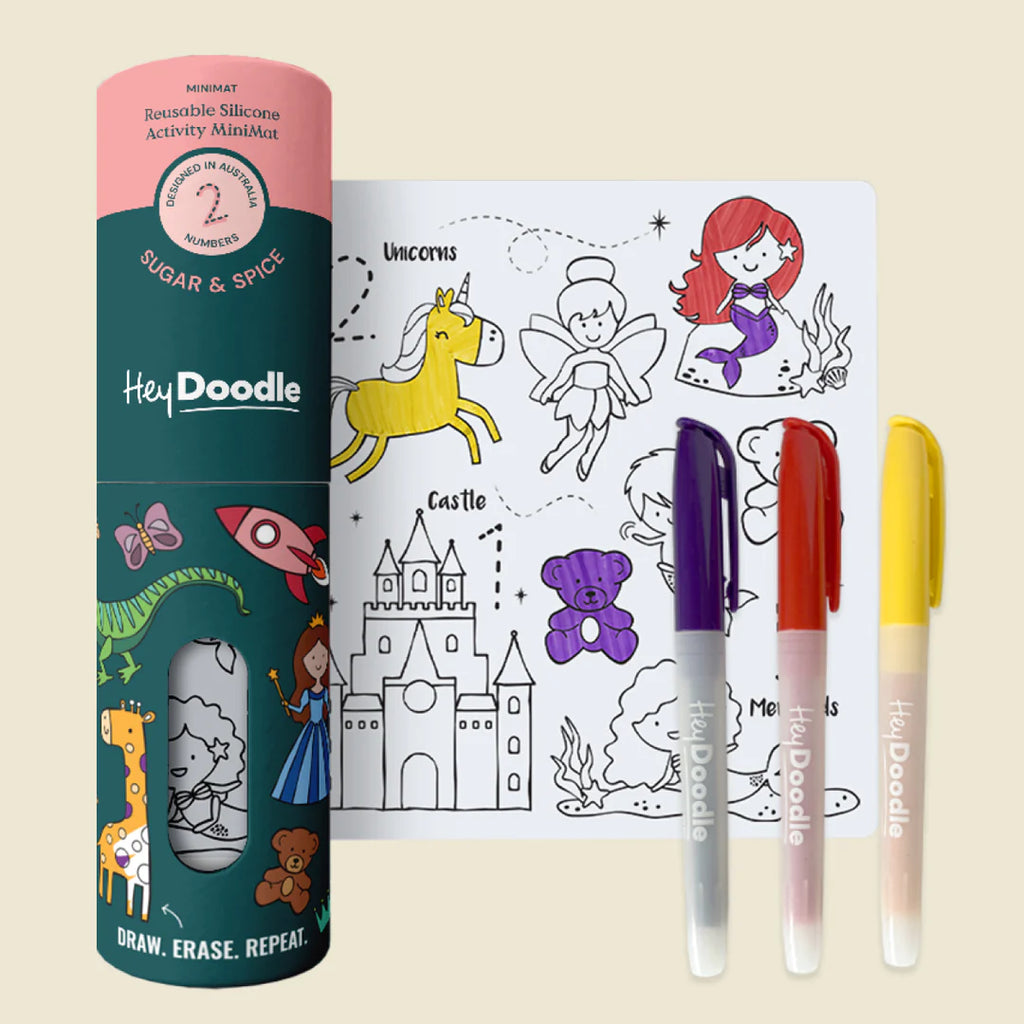Sugar and Spice Mini Coloring and Doodle Mat