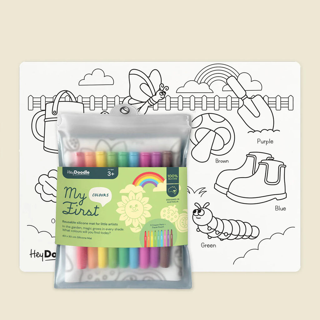 My First Colours Coloring and Doodle Mat