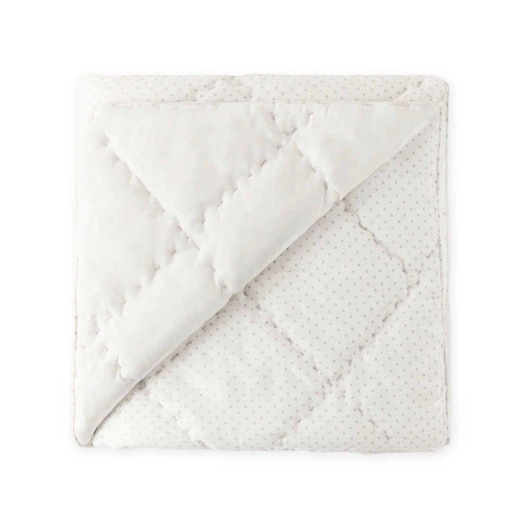Pin Dot Blanket- Pebble
