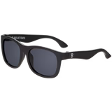 Classic Navigator Sunglasses in Jet Black, Ages 0-2