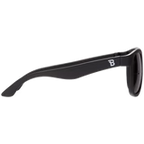 Classic Navigator Sunglasses in Jet Black, Ages 0-2