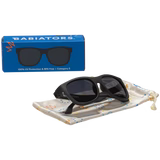 Classic Navigator Sunglasses in Jet Black, Ages 0-2