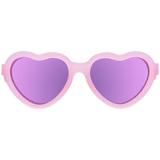 Polarized Heart Sunglasses in Frosted Pink, Ages 0-2