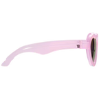Polarized Heart Sunglasses in Frosted Pink, Ages 0-2