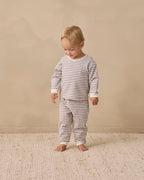 Cozy Set Slate Stripe
