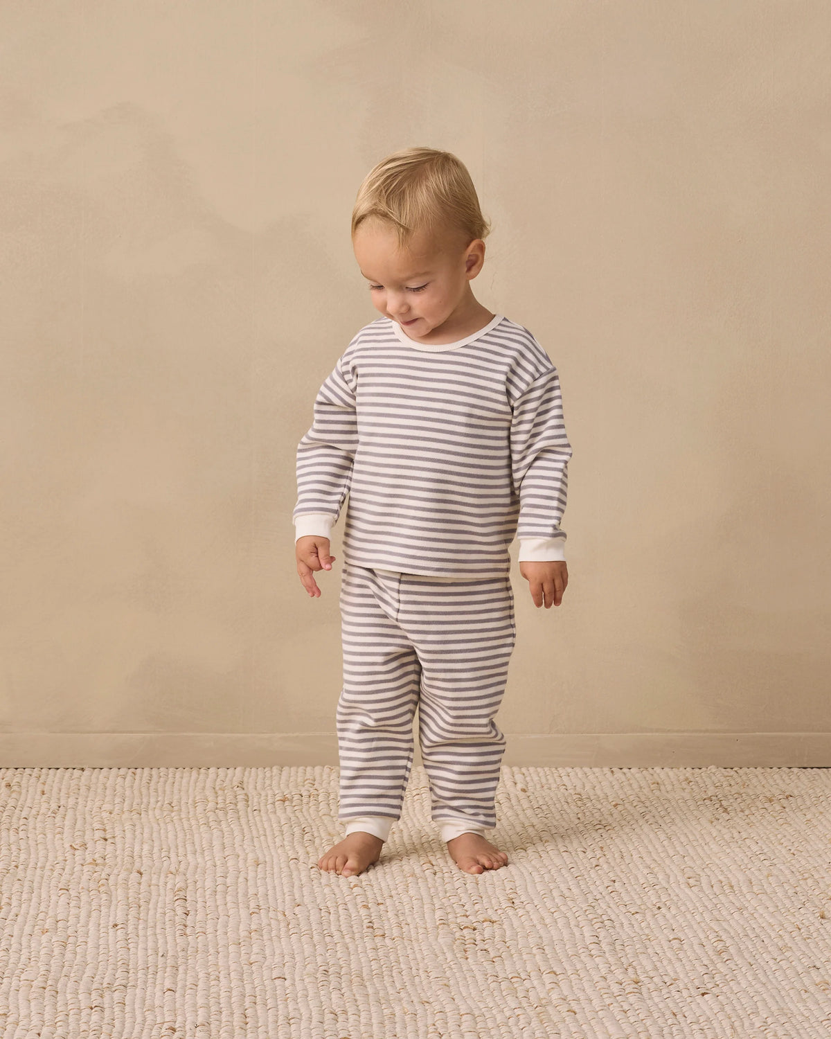 Cozy Set Slate Stripe